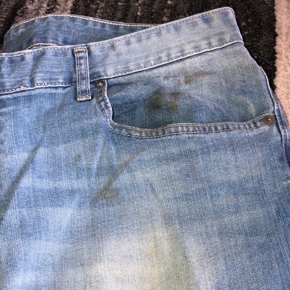NWOT Calvin Klein Mens Discolored Denim - Picture 2 of 6